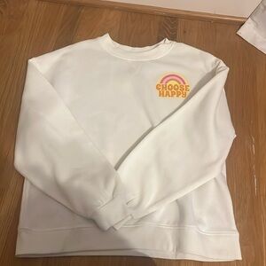 “Choose happy” sweatshirt